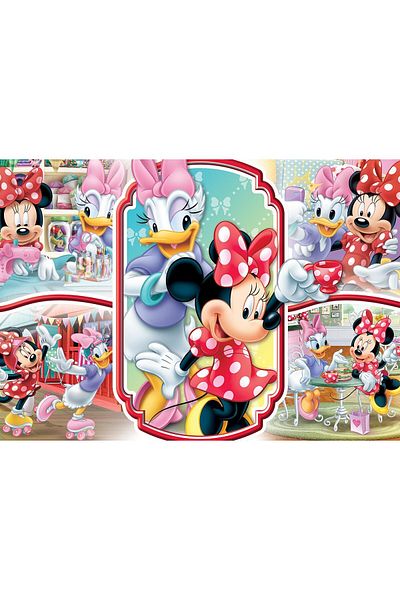 Ks Puzzle Fabbatoys Minnie 100 Piece Puzzle