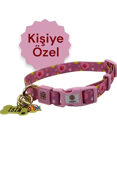 CARAMELOS 1.5cm Stainless Name Puppy and Small Herring Dog Collar - Special for Winter
