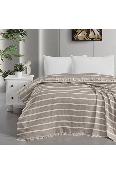 Schafer Home Bella Double Pique 200X230 -1 Piece-Beige
