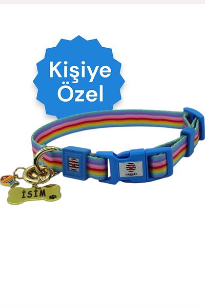 CARAMELOS 1.5cm Stainless Name Puppy and Small Herring Dog Collar - Special for Winter