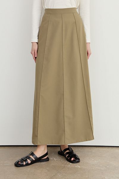 Fatma Atasoy Piece Skirt Khaki