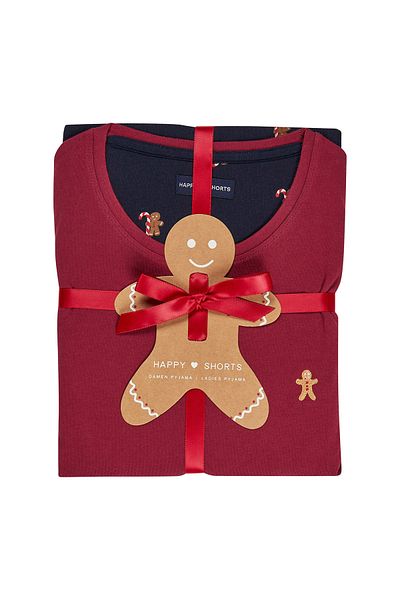 Happy Shorts Pyjama XMAS Schlafanzug Schlafmode Bequem