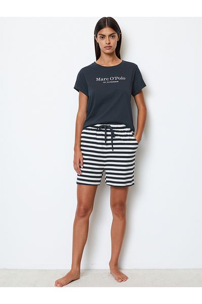 Marc O'Polo Pyjama Mix & Match Cotton Schlafanzug Schlafmode Bequem