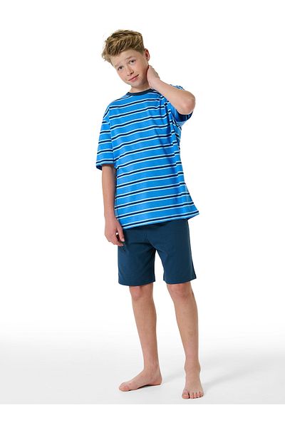 Schiesser Shorty Nightwear Schlafanzug Schlafmode Bequem