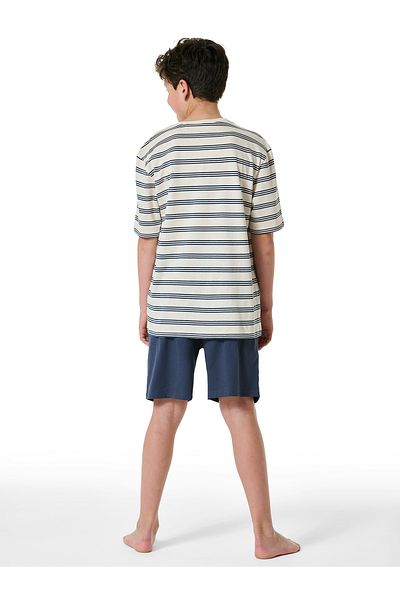Schiesser Shorty Nightwear Schlafanzug Schlafmode Bequem