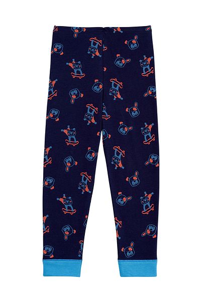 Schiesser Pyjama Boys World Schlafanzug Schlafmode Bequem