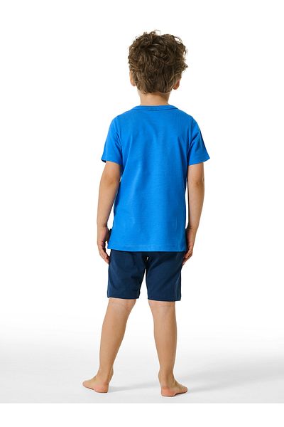 Schiesser Shorty Boys World Leichter Schlafanzug Kurz
