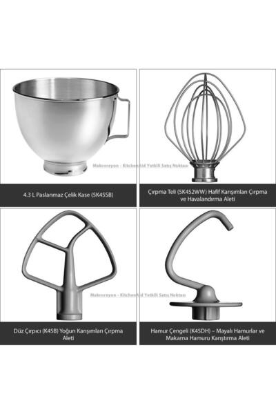 Kitchenaid Klasik 4,3 L Stand Mikser Siyah