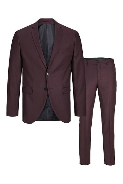 Jack & Jones Einreihiger Blazer und Hose JPRSOLARIS Super Slim Fit Anzug