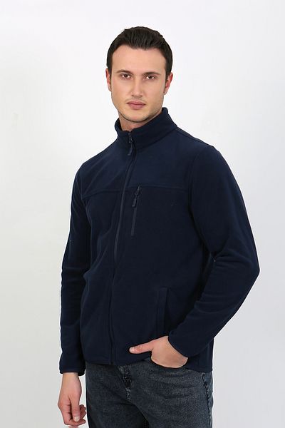 LACİVERTMEN Ζακέτα 6019 Regular Fit με απαλή υφή Winter Micro Fleece