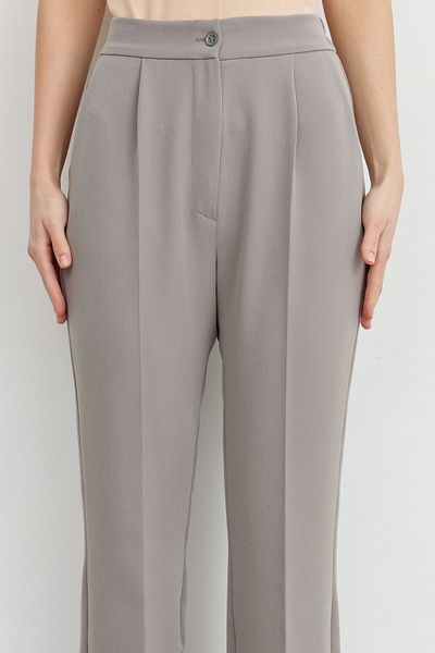 Fatma Atasoy Spanish Leg Trousers Gray