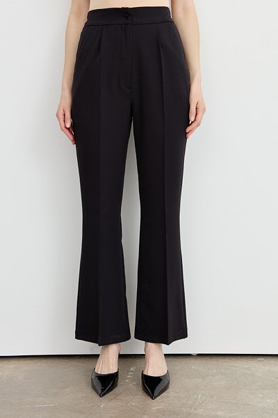 Fatma Atasoy Black Flared Trousers