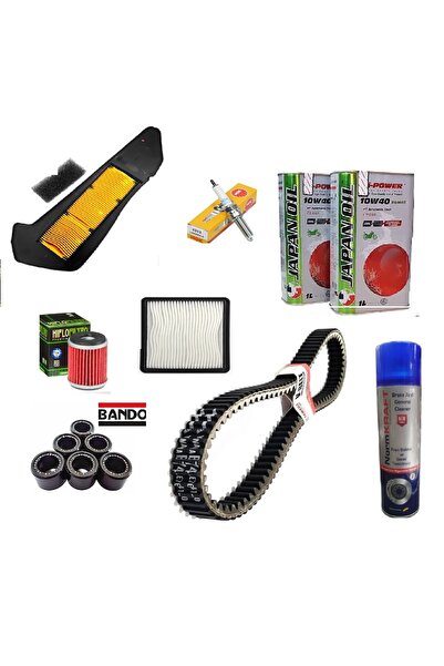 Yamaha Xmax 300 - 250 Ağır Bakım Seti 2017-2023 (Kayış baga yağ buji filtre))
