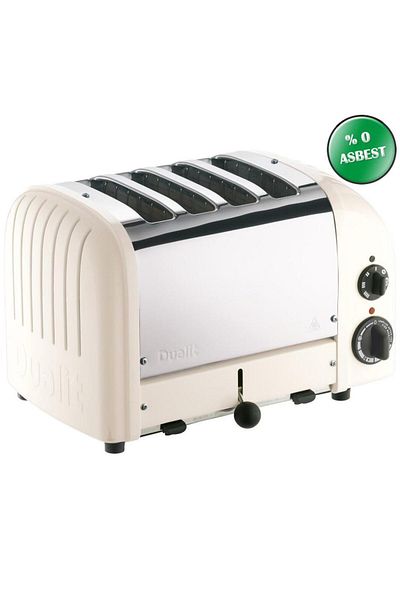 Dualit 47045 Classic - Canvas Toaster with 4 Chambers
