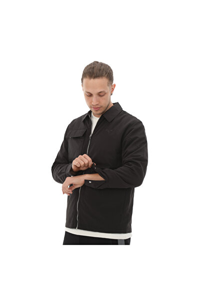 Puma 626473-01 Transeasonal Shirt Erkek Ceket Siyah