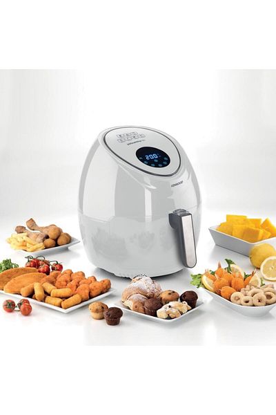 Kenwood 5.5 Lt Large Capacity Airfryer XXL - White Hfp50.000Wh