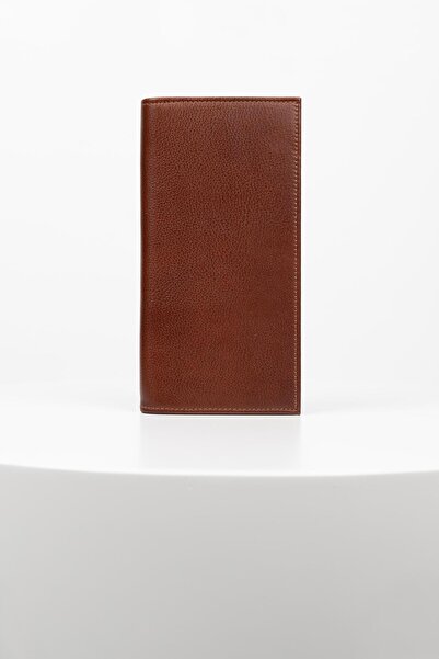 BAYDERİ Junias Genuine Leather Magnet Wallet with Phone Chamber