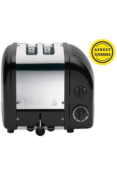 Dualit 27035 Classic Black Toaster - 2 Chambers