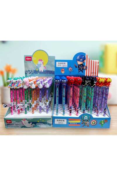 izmir yazici servis Başlıklı Yumurtlayan Kurşun Kalem Seti 24 Lü Set Karne He...