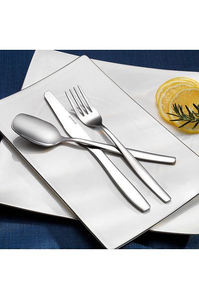 Schafer Sheen 18 Piece Spoon and Fork Knife Set - Gum15