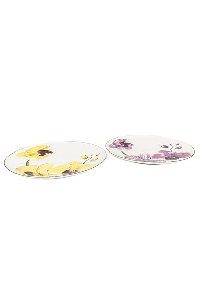 MIKASA Moor New Bloom - Set of 4 20cm Cake Plates