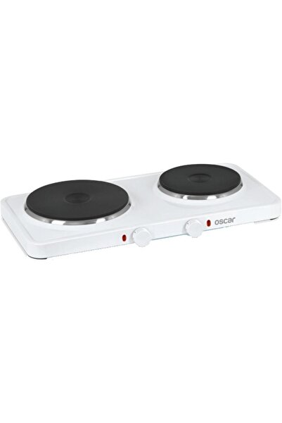 Oscar Hp-2550 Pleyt Çiftli Elektrikli Ocak (Beyaz)