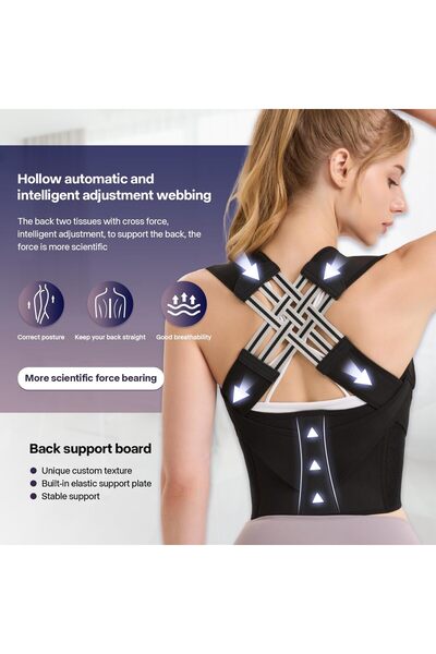 Akselife Medical Upright Durus Corset Women Men Anti-Humpback Corset Shoulder Waist Back Corset