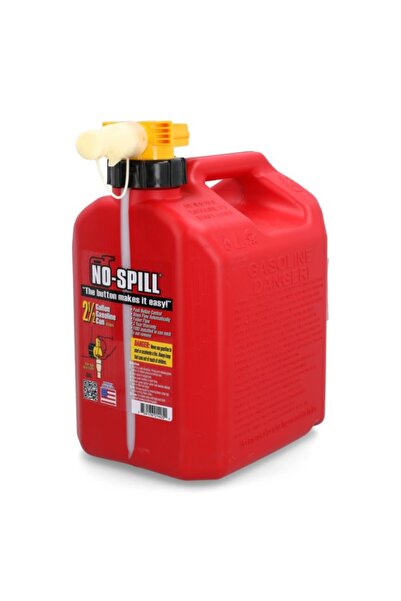 No Spill علبة غاز مع شاشة شبكية من الفولاذ المقاوم للصدأ سعة 2.5 جالون