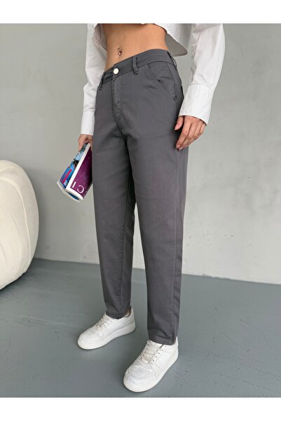 alanora Pantaloni flexibili din lycra cu talie înaltă