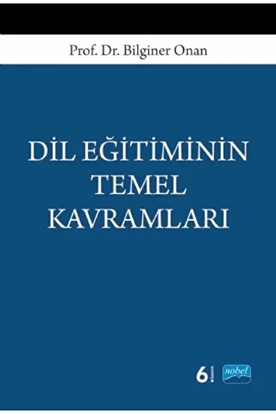 Nobel Akademik Yayıncılık Dil Eğitiminin Temel Kavramları