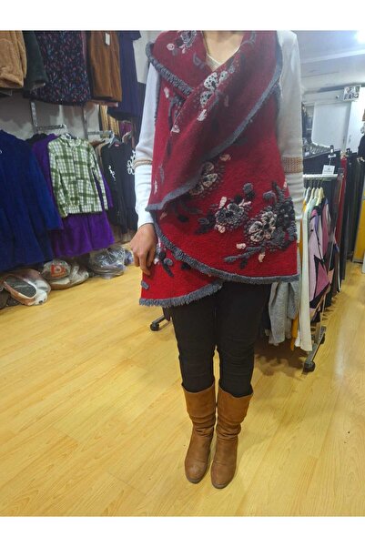 NUR TEKSTİL kadın otantik  yünlü orijinal İtalyan yünlü yelek  Oversize standart beden 36/48 bedene kadar uyumlu