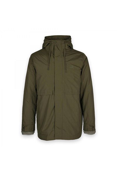 lumberjack Ανδρικό παλτό 2-urbn-5 4prwater Resistant Διπλής Όψης Χακί