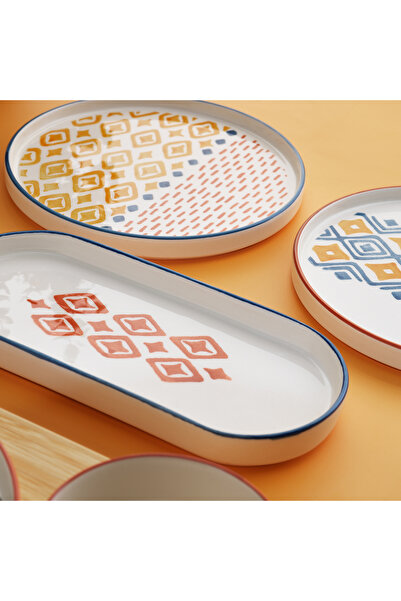 Schafer Sunny Σετ Πρωινού για 4 Άτομα-10 Τεμάχια-πορτοκαλί