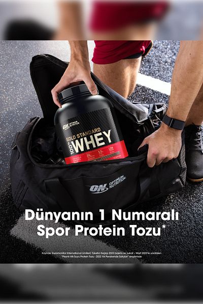 Optimum Nutrition High Protein 100% Whey Gold Standard - Chocolate Flavored, 2.26kg, 73 Serve