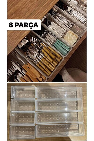 Bayev Bade 8-компонентний органайзер для кухонних ложок, вилок і ножів