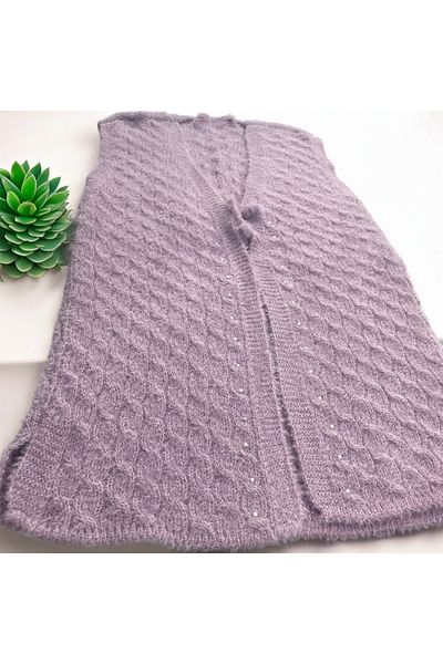 Ebrar Çeyiz Yumoş Lilac Color Fashionable Vest