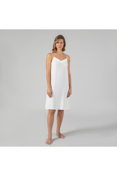 Chakra Alexa Gecelik Ekru