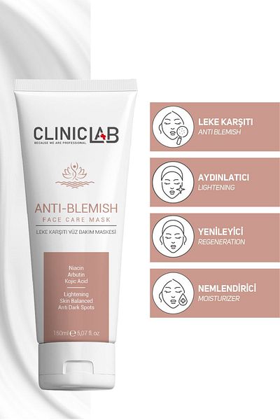 Cliniclab Anti-Blemish Face Care Mask 150 ml