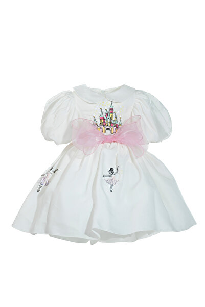 DUCA Rochie de prințesă cu fundă