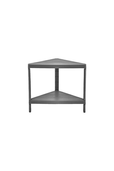 Carpekitchen Trend 2 Katlı Modüler Üçgen Trend Raf 34x46x41 Cm Mutfak Rafı , ...