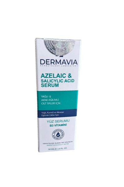 Dermavia سيروم للوجه لأنواع البشرة المائلة بالزيت 30 مل
