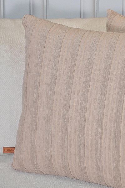 BİRHOME Декоративна калъфка за възглавница Roma Jacquard Special Design от 2 части 43x43 см (КАФЯВА)
