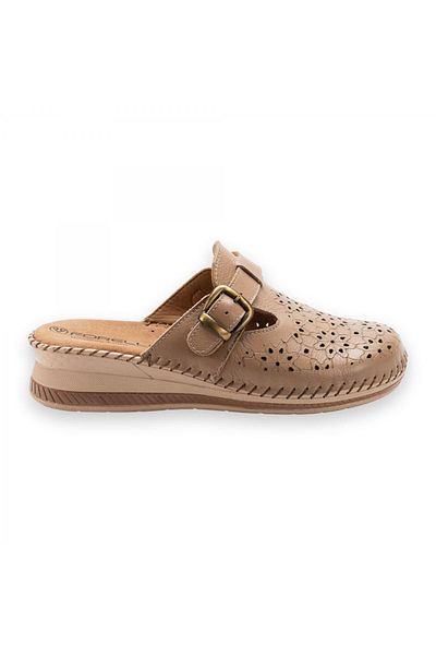 Forelli 80625 Cary-h Γυναικείες παντόφλες με μονή πόρπη Mink
