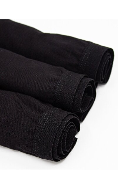 Öts Kadın 5'li Viskon Külot Siyah Paket