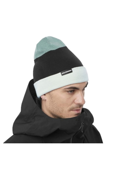 Salomon Flatspin Reversible Unisex Blue Beanie Unisex Beanie Lc2302600