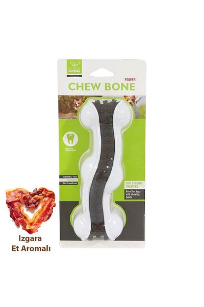 Nunbell Filled Bone L Dog Toy