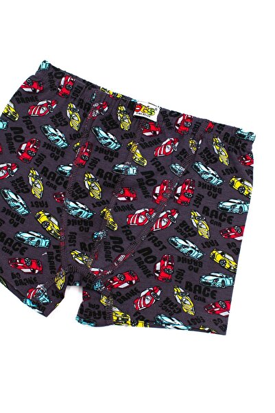 Öts Boy's 6 Pack 100% Cotton Printed Patterned Boxers