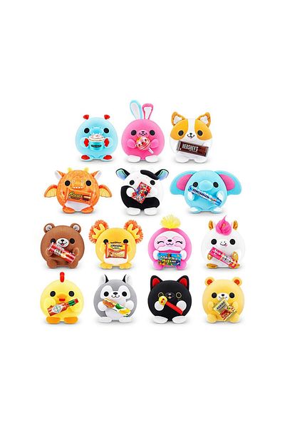 Giochi Presiozi 5UA00000 Snackles Aburcubur Surprise Plush 12 cm