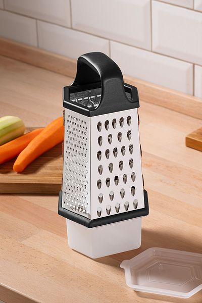 Nehir Stainless Steel Hexagonal Bowl Grater
