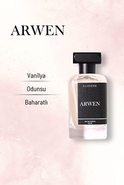ILLUSIONE FRAGRANCE Arwen Edp Erkek Parfüm 100ml | Vanilya-odunsu-baharatlı | Lavanta, Safran, Amber, Paçuli